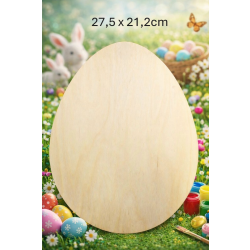 Jajko 2 27,5cm, jajko 27,5cm, sklejka 3mm